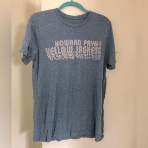 Four Howard Payne University t-shirts